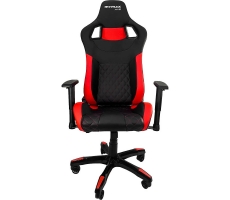 Cadeira Gamer Mx15 Giratória Preto Com Vermelho