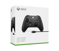 Controle Xbox Series Wireless C/cabo Usb Pc