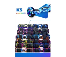 Hoverboard com bluetooth e Led - 6,5 polegadas - K5