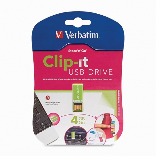 Pen Drive Verbatim Clip It 4gb