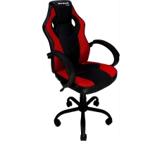 CADEIRA GAMER MX0 GIRATÓRIA PRETO C/ VERMELHO MYMAX