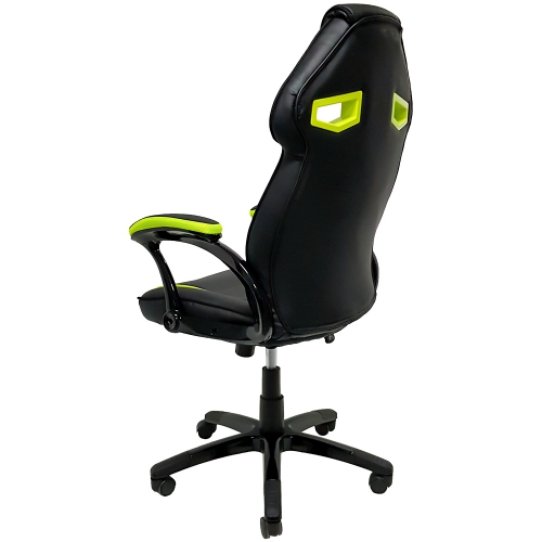 Cadeira Gamer Mx1 GiratÓria Preto C/ Verde Mymax 