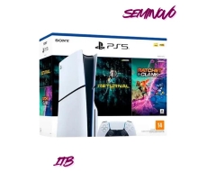 PlayStation 5 SLIM 1TB + Jogo Returnal & Ratchet Clank seminovo